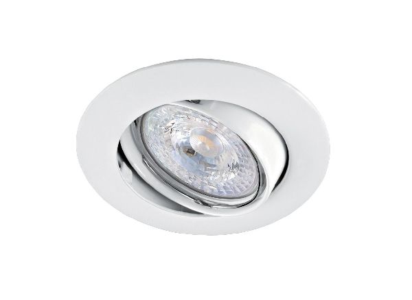 Lunar led - encastré gu10, blanc, a/lpe led 6w 3000k 500lm incl - 51117