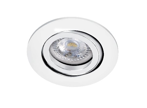 Tipo - enc. gu10, rond, blanc, a/lpe led 4,5w 4000k 390lm, dimmable pa - 51145