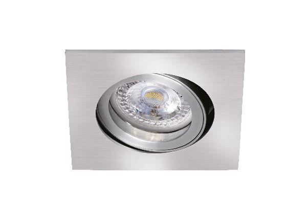 Tipo - enc. gu10, carré, alu, a/lpe led 4,5w 4000k 390lm, dimmable par - 51151