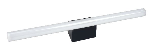 Elasto led 2 - applique murale minimaliste, tube s14d led fourni, en métal noir - 51200