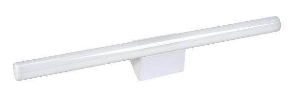 Elasto led 2 - applique murale minimaliste, tube s14d led fourni, en métal blanc - 51201