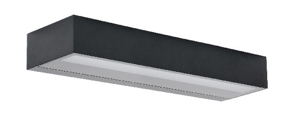 Alis up/down - applique ext. led intég. 13w cct, corps noir, bidirectionnel - 51211