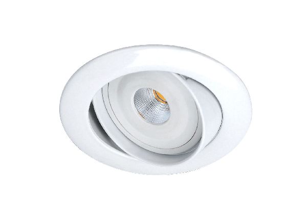 Galaxy - encastré gu10, rond, basc., blanc, a/lpe led 6w 4000k 480lm i - 5204