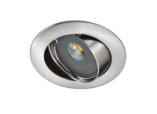 Galaxy - encastré gu10, rond, basc., nickel, a/lpe led 6w 4000k 480lm - 5239