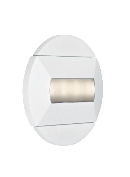 Baliz - encastré mur rond, fixe, blanc, led intég. 0,46w 3000k 32lm - 5242