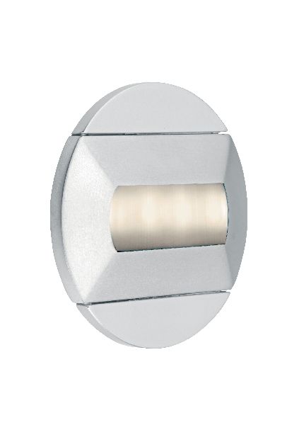 Baliz - encastré mur rond, fixe, gris, led intég. 0,46w 3000k 32lm - 5244