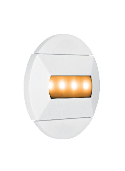 Baliz - encastré mur rond, fixe, blanc, led intég. 0,46w 2400k 26lm - 5262