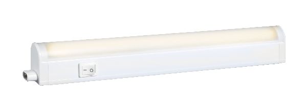 Halolite led -réglette ip20, a/inter, led intég. 4w 4000k 360lm interc - 53015