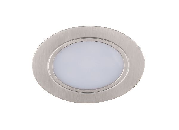 Meubled - encastré ip44, rond, fixe, alu, led intég. 1,7w 3000k 65lm - 5332