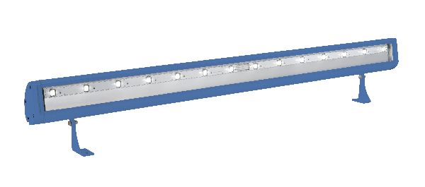 Zuro -applique ext. ip65 ik07 basc., ral sp, led intégré 18w 4000k 140 - 5376