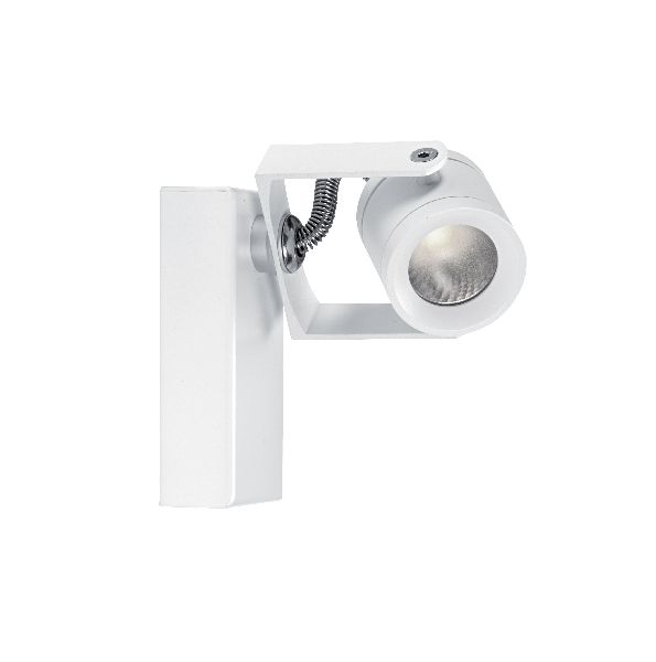 Micro lem 01 - spot sur patère led 2,5w 40° 4000k blanc - 5382