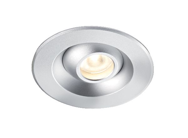 Pearl 2 - encastré miniature led 500ma 2w 3000k, orientable, sans alim - 5442