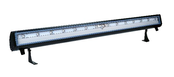 Zuro -applique ext. ip65 ik07 basc., noir, led intégré 18w 4000k 1400l - 5465