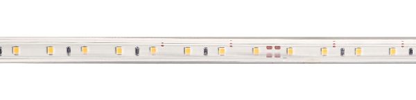 Ledy 230 - ruban led protégé ip65 230v 8w/m, 60 led/m 3000k 600lm/m, l - 55290