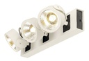 KALU, applique/plafonnier, blanc/noir, triple, LED 47W, 3000K, 60° 1000132