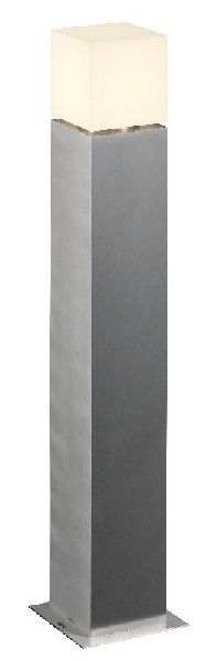 SQUARE POLE 90, borne extérieure, inox, E27, 20W max, IP44, inox 304 1000346