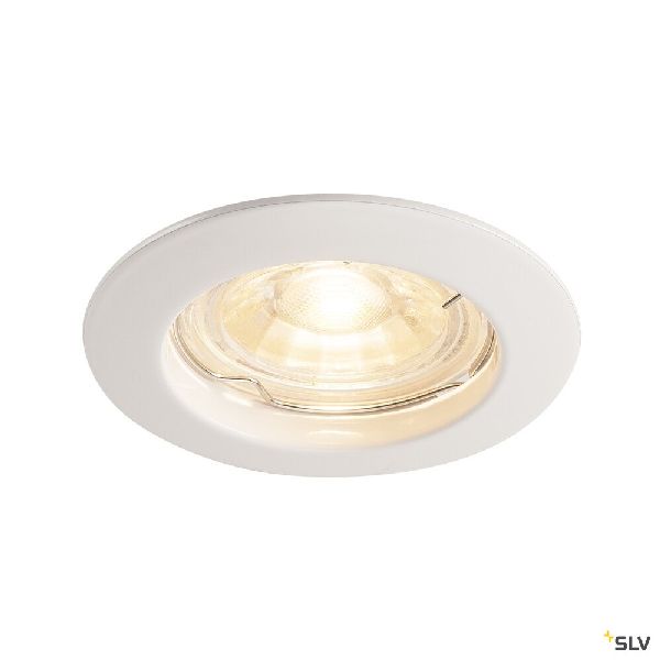 PIKA, encastré de plafond intérieur, rond, fixe, blanc, GU10/QPAR51, 50W max 1000714