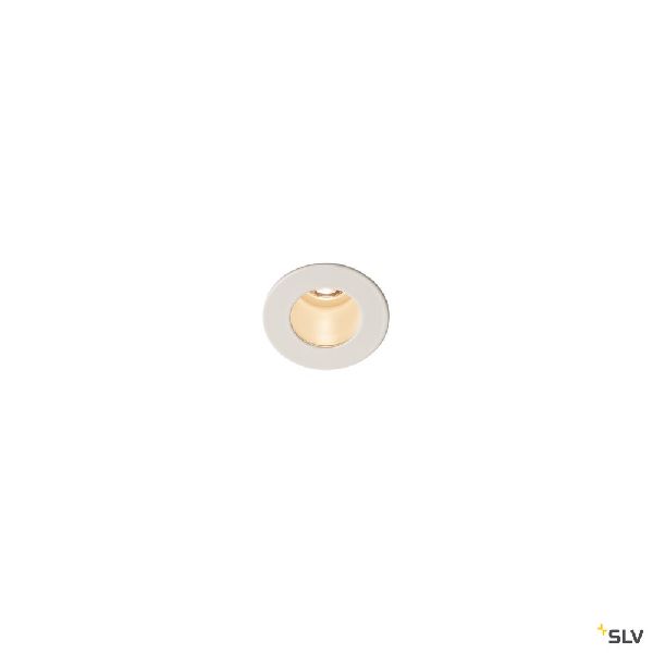 HORN MINI, encastré de plafond ou mural intérieur, blanc, LED, 1,2W, 3000K 1000914