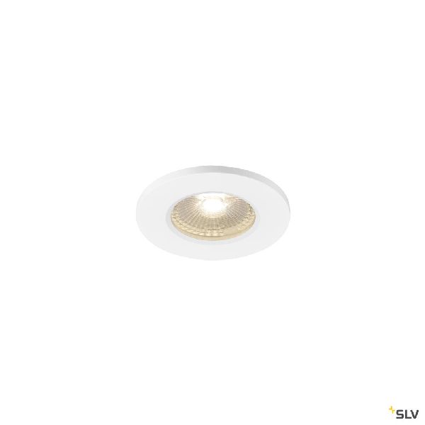 KAMUELA ECO, encastré, blanc, LED 6,5W 3000K, 38°, variable, IP65 1001016