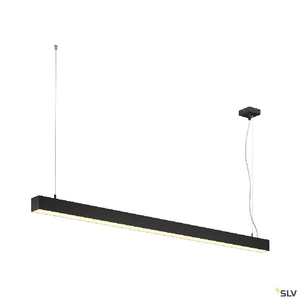 Q-LINE®, suspension intérieure, simple, noir, LED, 47W, 3000K, variable Dali 1001309