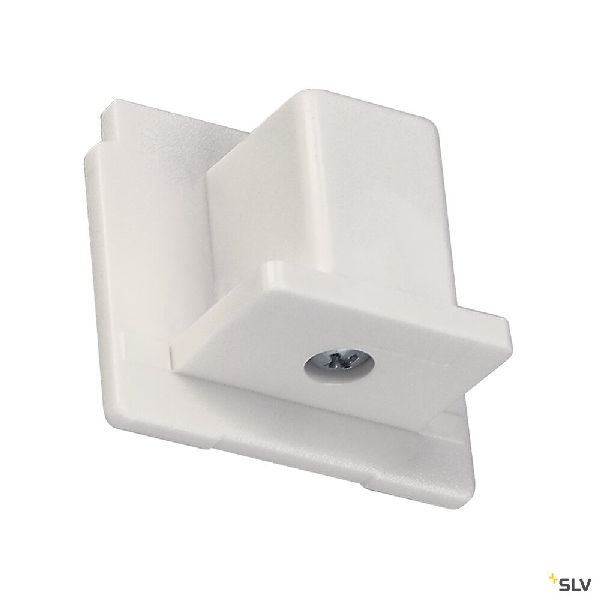 EUTRAC®, embouts, intérieur, pour rail 3 allumages en saillie, blanc, 2 pièces 1001527