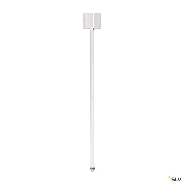 EUTRAC suspension rigide pour rail 3 allumages, blanc RAL 9016, 60cm 1001529