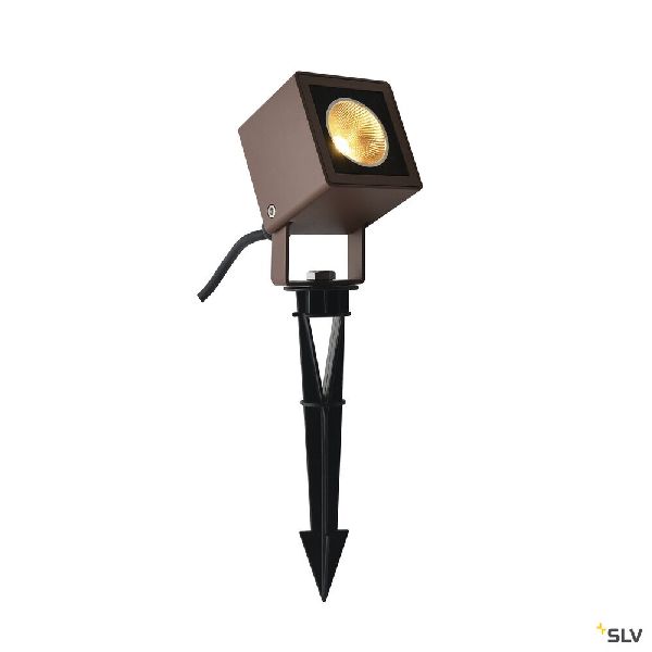 NAUTILUS 10, projecteur extérieur, carré, rouille, LED, 8,5W, 3000K, IP65 1001937