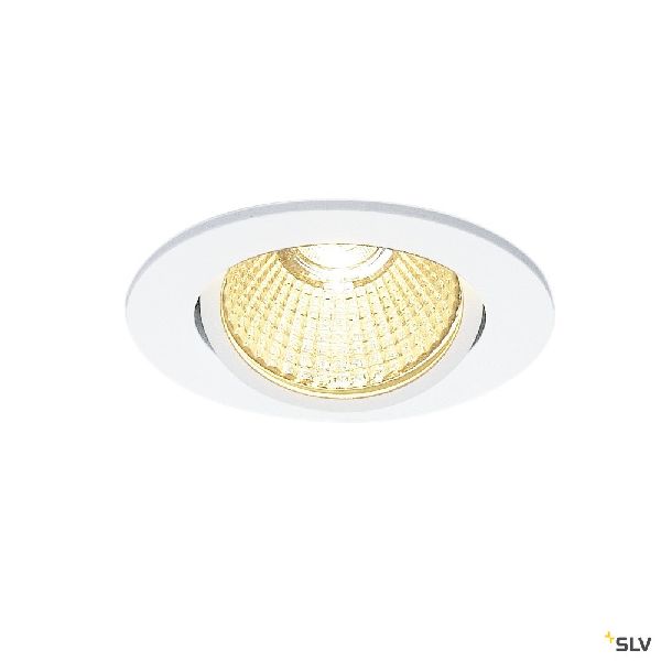 NEW TRIA 68 ROND encastré, blanc, LED 7,2W 1800-3000K Dim to warm 1001989