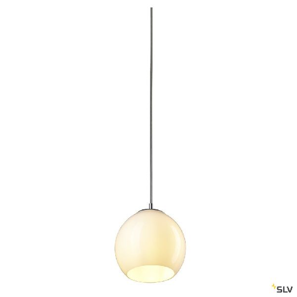 SUN, suspension intérieure, blanc/chrome, E27, 60W max, câble nu sans patère 1002045