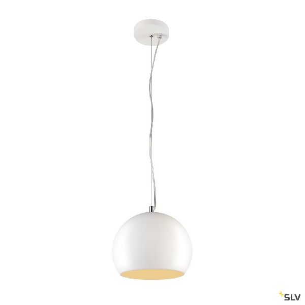 PLASTRA 25, suspension intérieure, rond, blanc, GX53/TCR-TSE, 11W max, plâtre 1002047