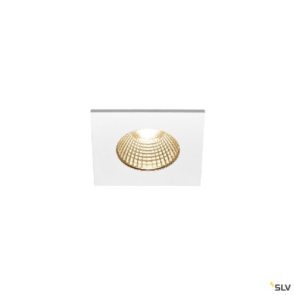 PATTA-I encastré plafond, carré, blanc, LED 7,3W 1800-3000K 1002102