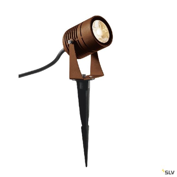 LED SPIKE, projecteur extérieur, rouille, LED, 6W, 3000K, IP55 1002203