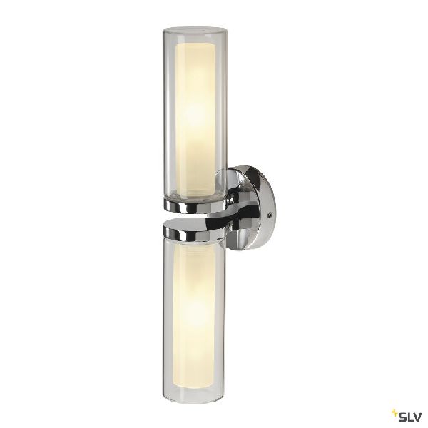 WL 106, applique intérieure, double, chrome, E14, 2x 40W max, IP44 1002229