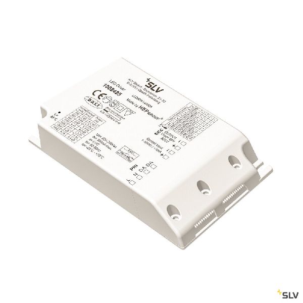 Alimentation LED DALI, intérieur, blanc, 50W, 700-1500mA, variable 1-10V / Dali 1002425