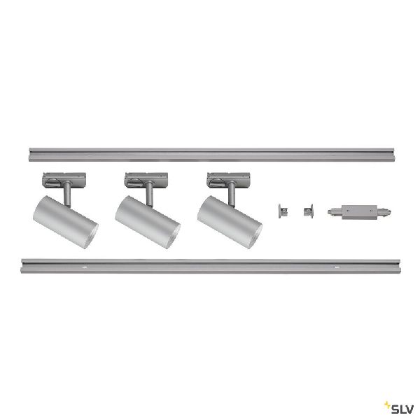 NOBLO SPOT, kit rail 1 allumage, intérieur, gris, LED, 22,5W, 2700K, 3 sp 1002612