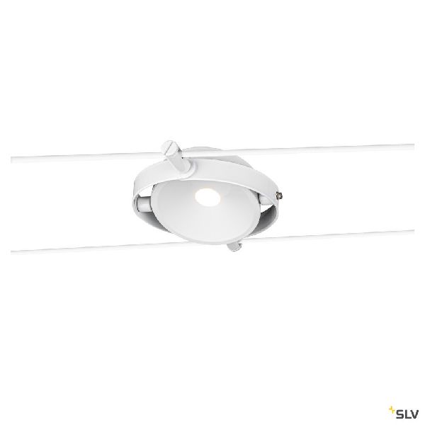 DURNO, spot pour câble tendu T.B.T. TENSEO intérieur, blanc, LED, 6W, 2700K 1002862