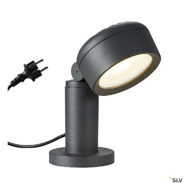 ESKINA 30, borne extérieure, anthracite, LED, 14,5W, 3000/4000K, IP65, variable 1002906