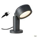 ESKINA 30, borne extérieure, anthracite, LED, 14,5W, 3000/4000K, IP65, variable 1002906