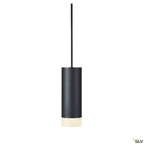 ASTINA, suspension intérieure, noir, GU10/QPAR51, 10W max, câble nu sans patère 1002939