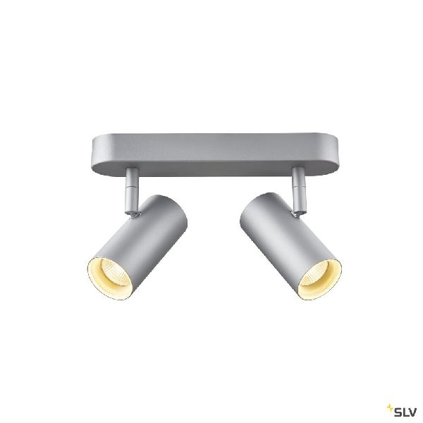 NOBLO, applique et plafonnier intérieur, double, argent, LED, 16W, 2700K, variab 1002975