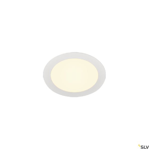 SENSER 18, encastré de plafond intérieur, rond, blanc mat, LED, 9,7W, 3000K 1003009