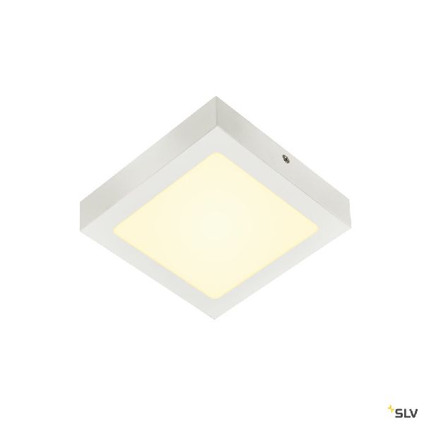 SENSER 18, plafonnier intérieur, carré, blanc mat, LED, 12W, 3000K, variable Tri 1003018