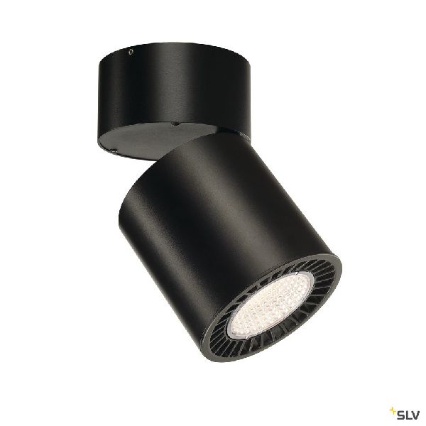 SUPROS, plafonnier intérieur, move, 60°, noir, LED, 31W, 3000K, IRC90 1003289