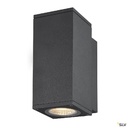 ENOLA, applique extérieure, carré, S, anthracite, LED, 6W, 3000K/4000K, IP65 1003416