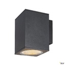 ENOLA, applique extérieure, carré, L, anthracite, LED, 35W, 3000K/4000K, IP65 1003437