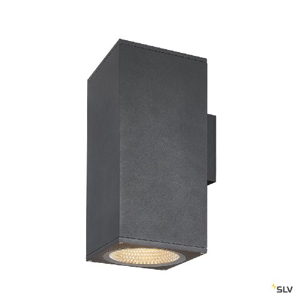 ENOLA, applique ext, carré, L, anthracite, LED, 53W, 3000K/4000K, IP65, up/down 1003438