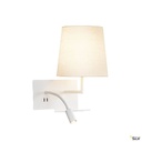 SOMNILA FLEX, applique int. liseuse, droite, blanc, LED 3W, 3000K, avec port USB 1003460