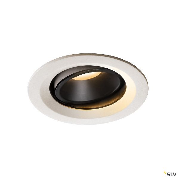 NUMINOS® MOVE M, encastré plafond orientable, 20°, blanc/noir, LED 17,55W 2700K 1003565