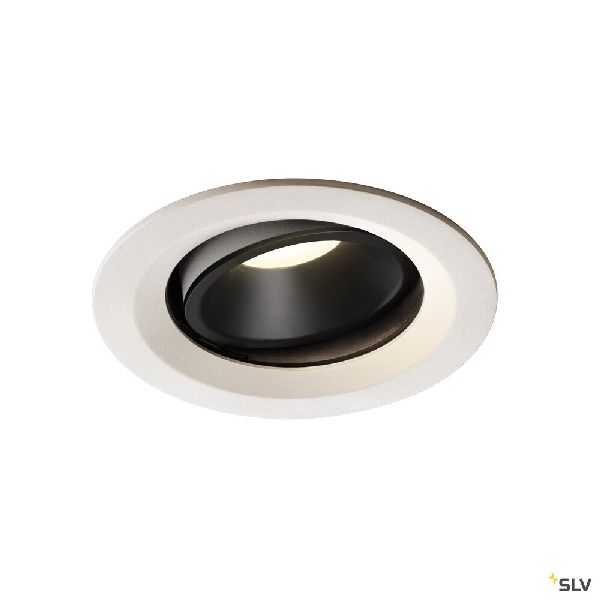 NUMINOS® MOVE M, encastré plafond orientable, 20°, blanc/noir, LED 17,55W 4000K 1003613