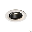 NUMINOS® MOVE M, encastré plafond orientable, 55°, blanc/noir, LED 17,55W 4000K 1003619